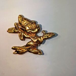 Wendy Gell Disney pin, Mickey Mouse Sorcerers Apprentice Gold